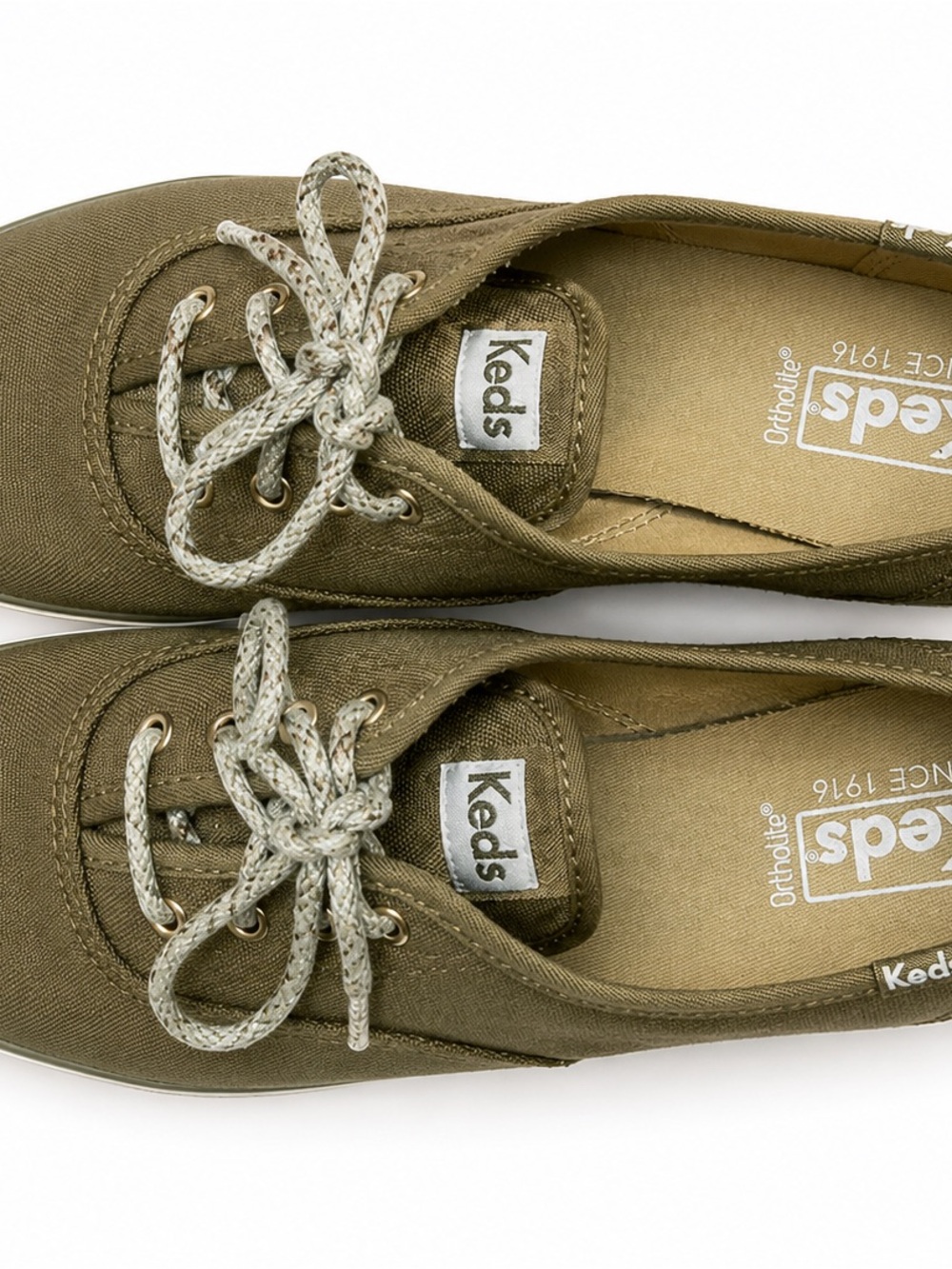 Keds Women’s ortholite Canvas Lace-Up Sneakers - 0846 - Picture 3 of 5